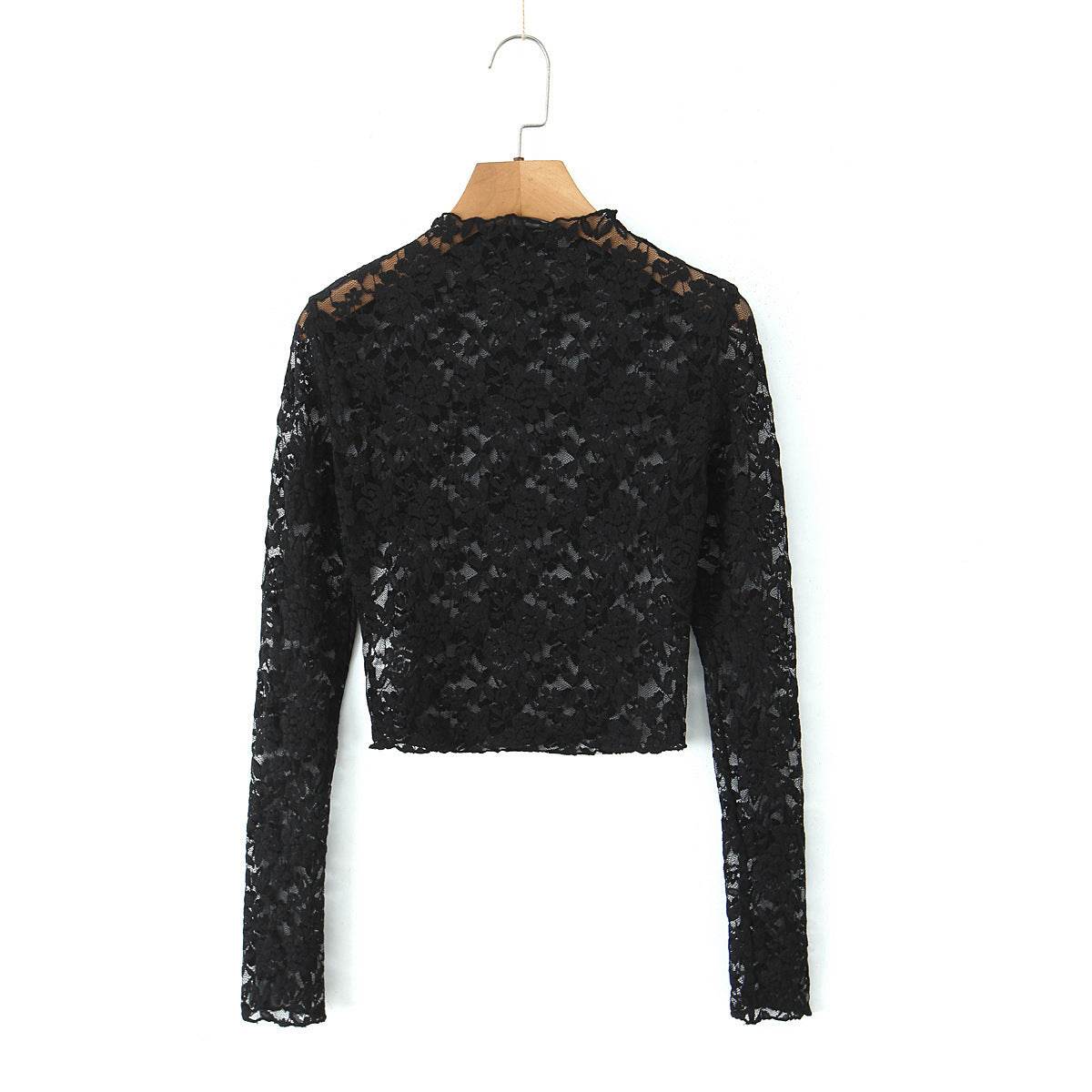Women's American-style Hot Girl Turtleneck Long-sleeved Top T-shirt - MYLUXURY LANE ENTERPRISE