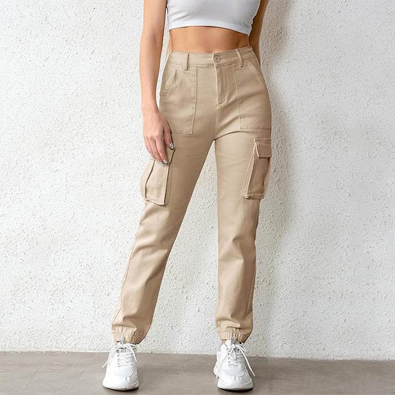 European And American Style Women Casual High Waist Jogging Overalls - MYLUXURY LANE ENTERPRISE