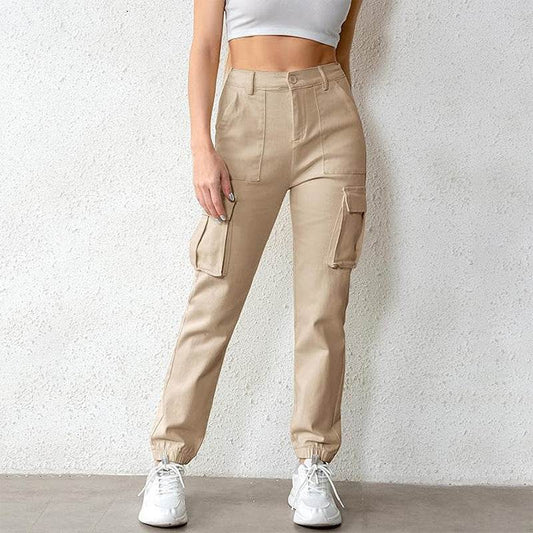 European And American Style Women Casual High Waist Jogging Overalls - MYLUXURY LANE ENTERPRISE