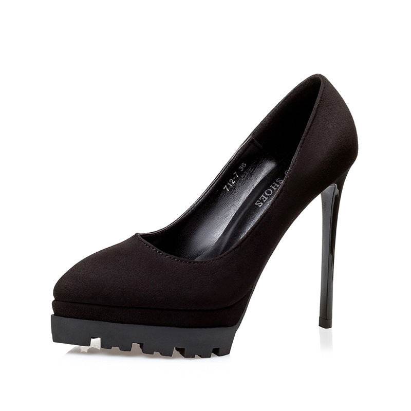 Korean Style High Heels Stiletto Professional Sexy Female Pumps - MYLUXURY LANE ENTERPRISE