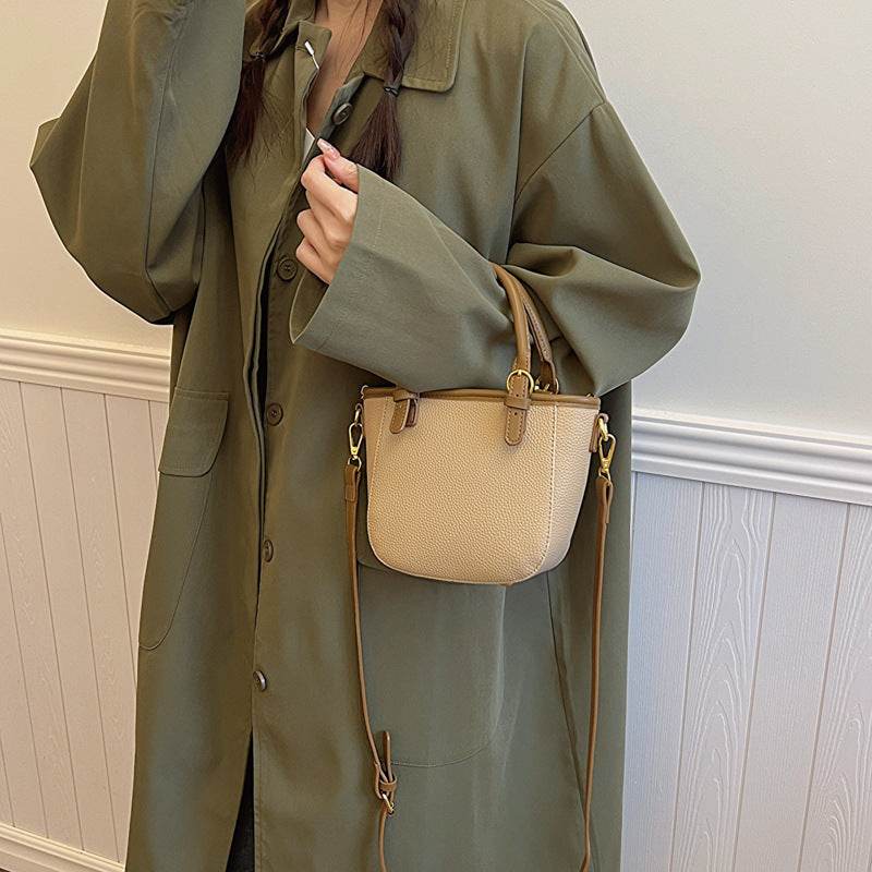 Simple Women's Handbag Fashion Casual Women's Bucket Bag - MYLUXURY LANE ENTERPRISE