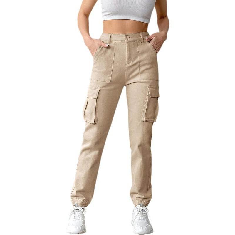 European And American Style Women Casual High Waist Jogging Overalls - MYLUXURY LANE ENTERPRISE