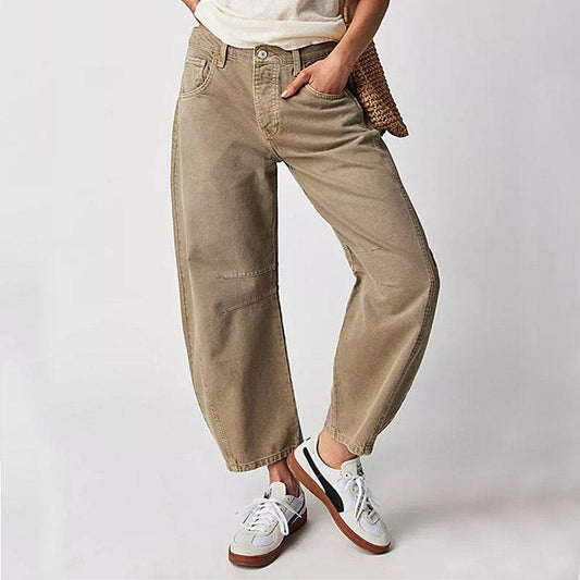 Fashion Loose Wide-leg Pants Summer Sports Straight Trousers Women's Clothing - MYLUXURY LANE ENTERPRISE