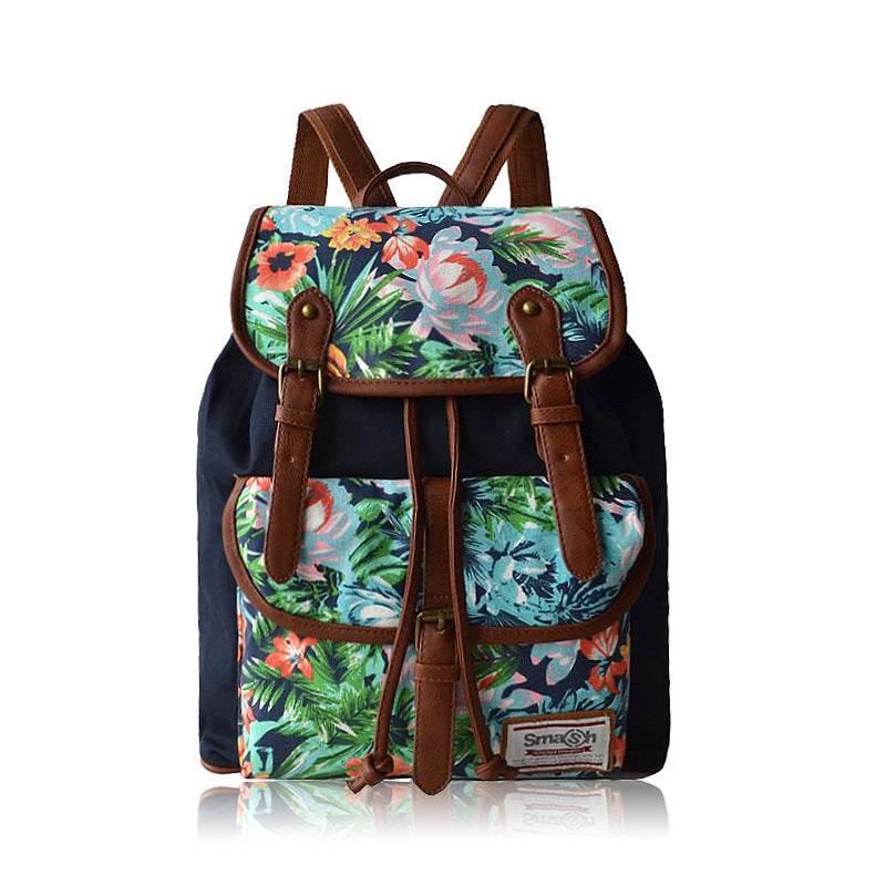 Canvas student backpack - MYLUXURY LANE ENTERPRISE