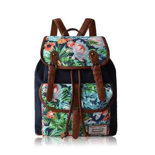 Canvas student backpack - MYLUXURY LANE ENTERPRISE