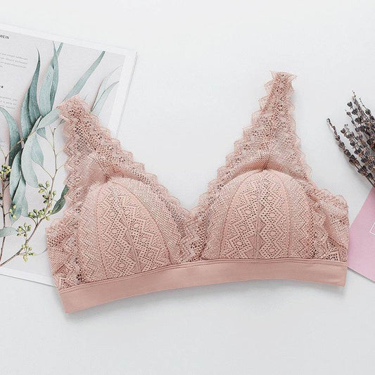 Lace French silk inner lining thin sleeping underwear - MYLUXURY LANE ENTERPRISE
