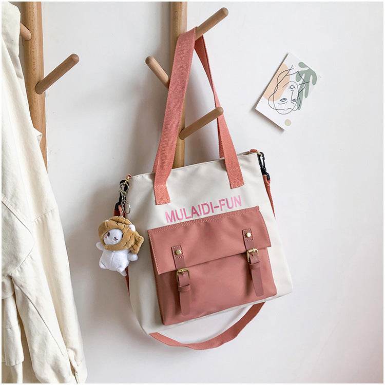 Nylon Women's Bag Crossbody Portable Student Shoulder Bag Student - MYLUXURY LANE ENTERPRISE