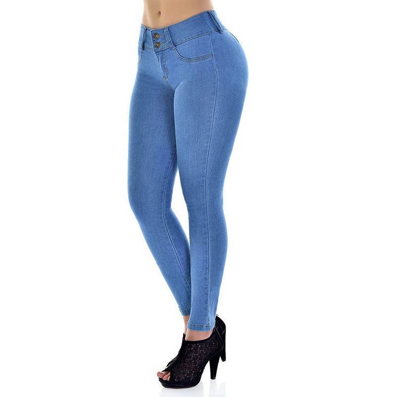 High waist sexy jeans pants - MYLUXURY LANE ENTERPRISE