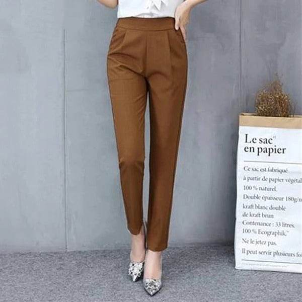 Women's new casual was thin elastic waist trousers - MYLUXURY LANE ENTERPRISE