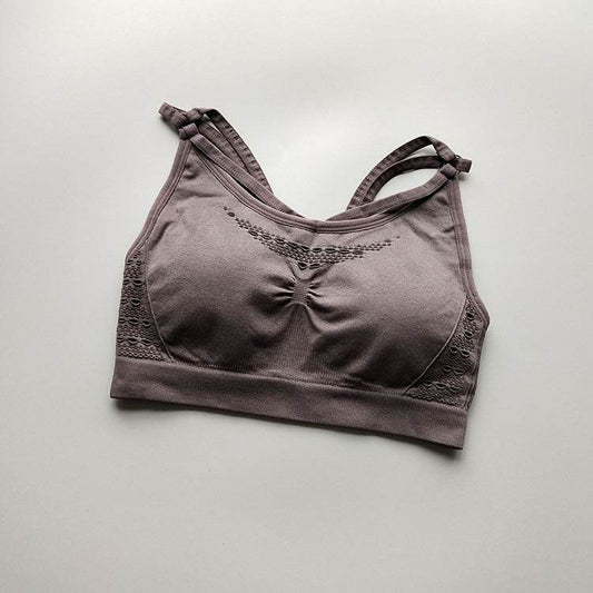 Elastic seamless sports bra - MYLUXURY LANE ENTERPRISE