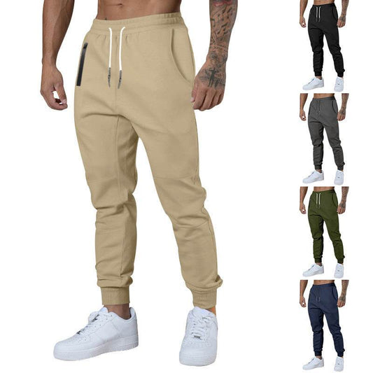 Men's Drawstring Sports Trousers Breathable - MYLUXURY LANE ENTERPRISE