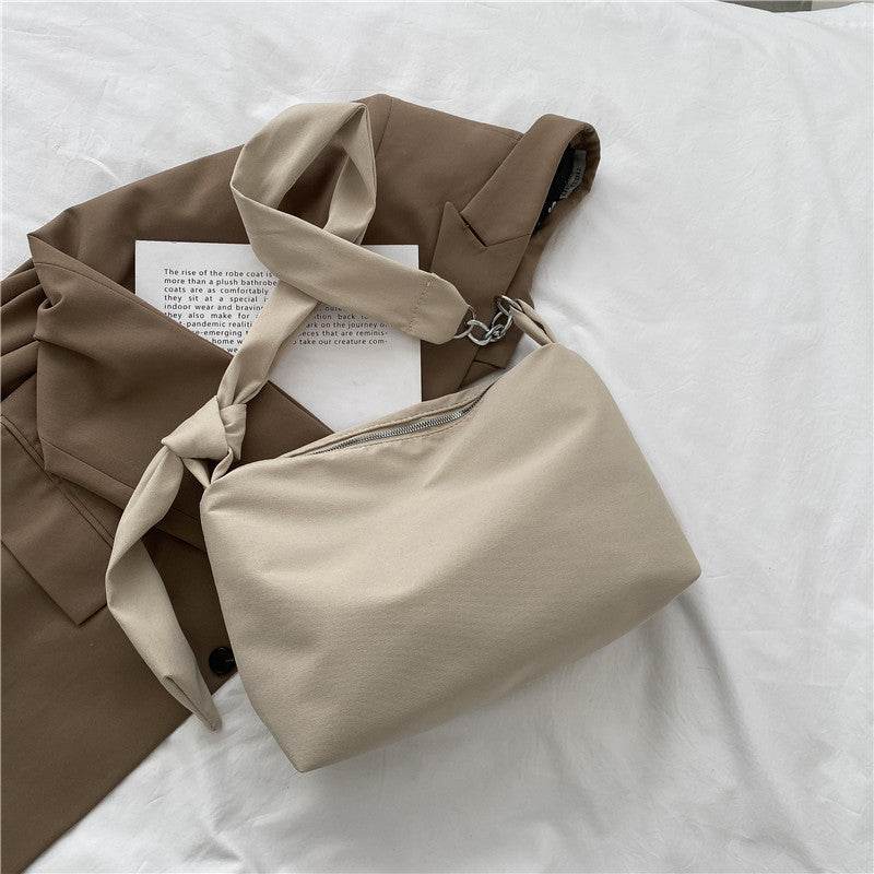 Minority All-match Elegant Campus Canvas Women's Shoulder Bag - MYLUXURY LANE ENTERPRISE