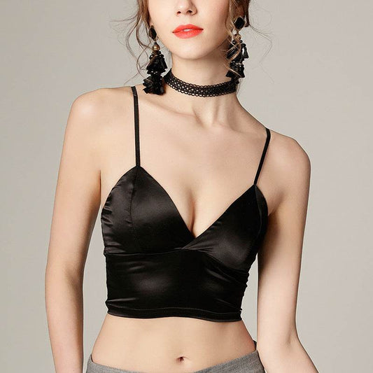 Women's Low Cut Sling Glossy Silk Underwear - MYLUXURY LANE ENTERPRISE