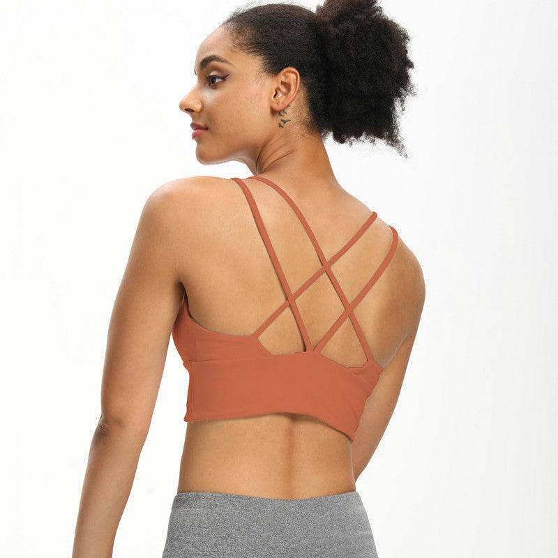 Cross beauty back yoga bra - MYLUXURY LANE ENTERPRISE