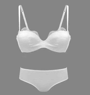 Half Cup Seamless Bra Set - MYLUXURY LANE ENTERPRISE
