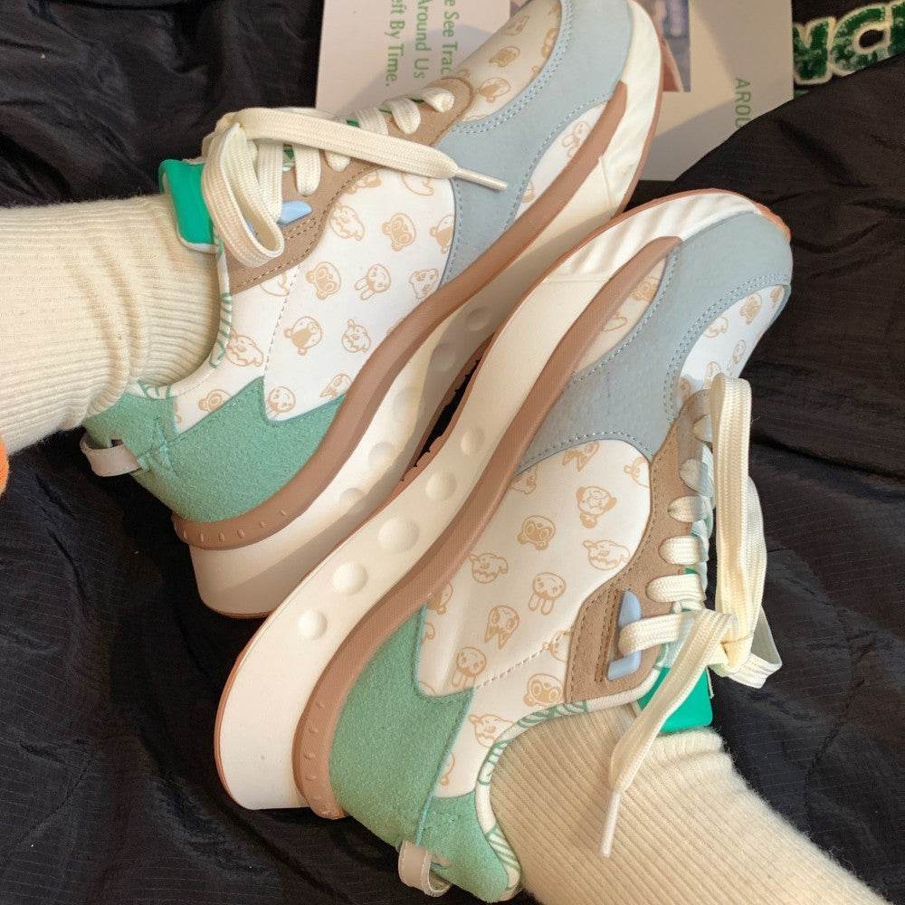 Macaron Colorway Cute Girls' Sneakers - MYLUXURY LANE ENTERPRISE