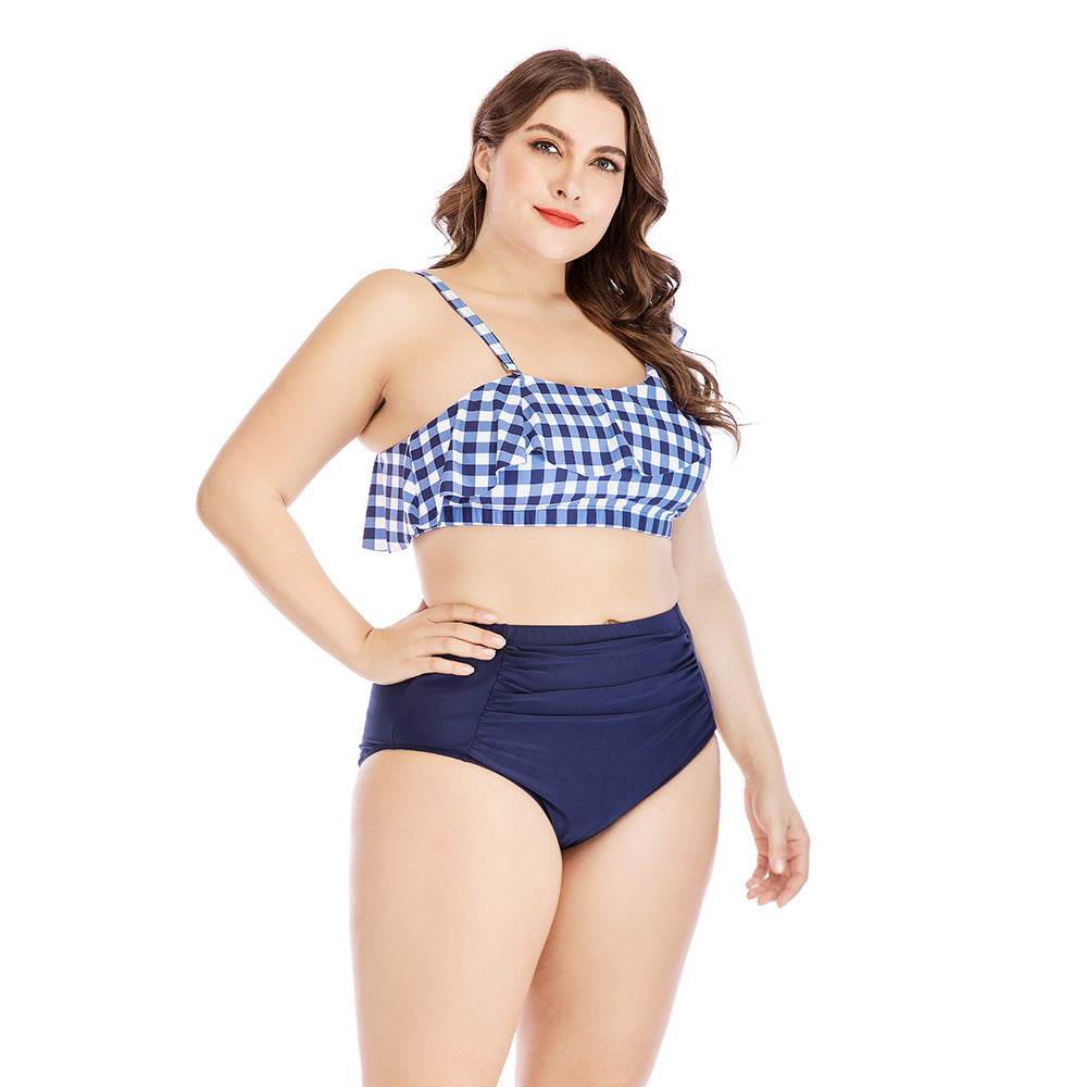 Split shoulder swimsuit - MYLUXURY LANE ENTERPRISE