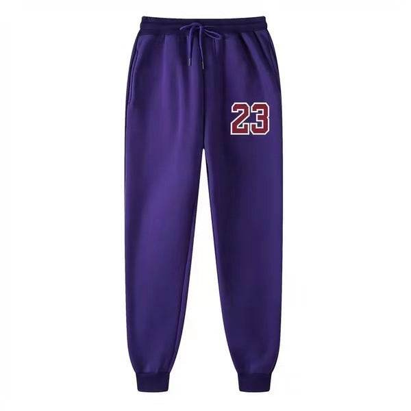 Men's Luxury Printed Sweatpants Warm Jogger Multi-pack Straight-leg Pants - MYLUXURY LANE ENTERPRISE