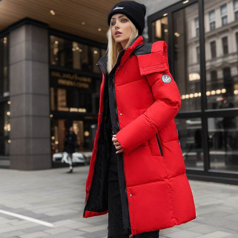 Women's Fashion Simple Thickened Cotton Padded Coat - MYLUXURY LANE ENTERPRISE