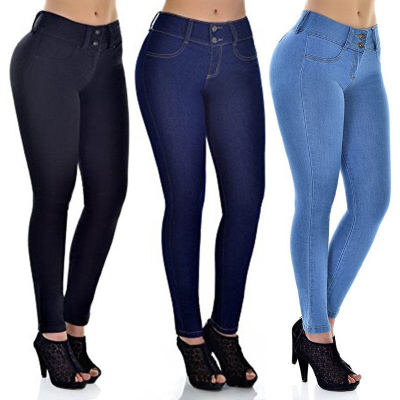 High waist sexy jeans pants - MYLUXURY LANE ENTERPRISE