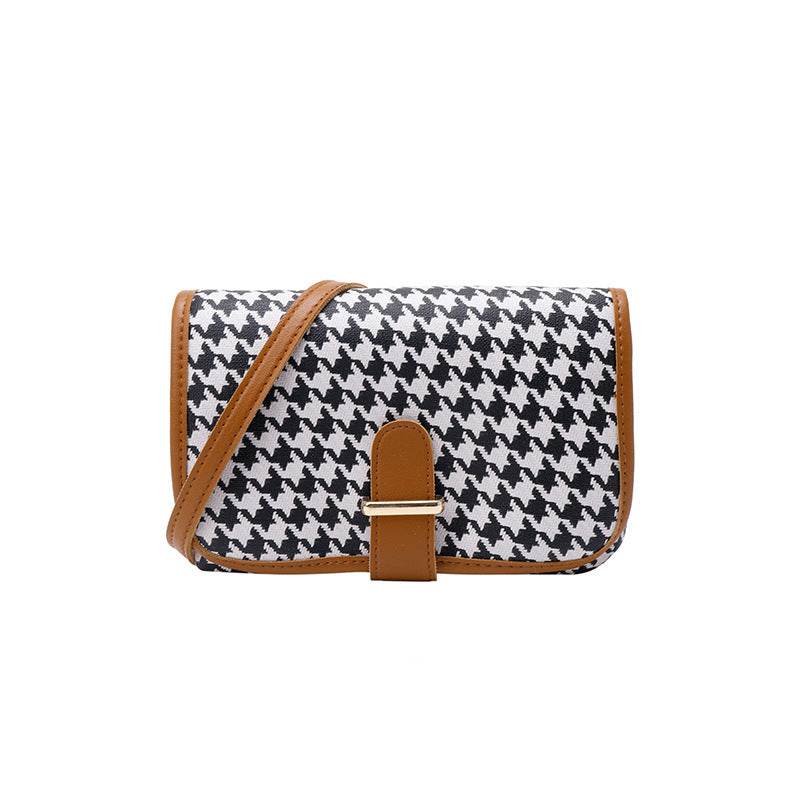 Women's Fashion Plaid Shoulder Messenger Bag - MYLUXURY LANE ENTERPRISE