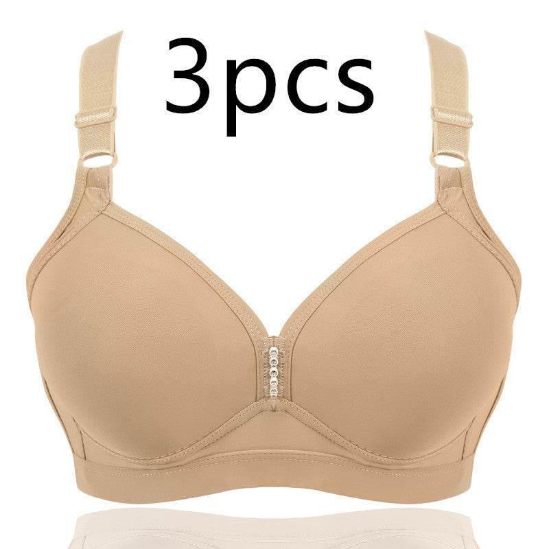 Large Size Thin Non-Wireless Cotton Bra Cotton - MYLUXURY LANE ENTERPRISE