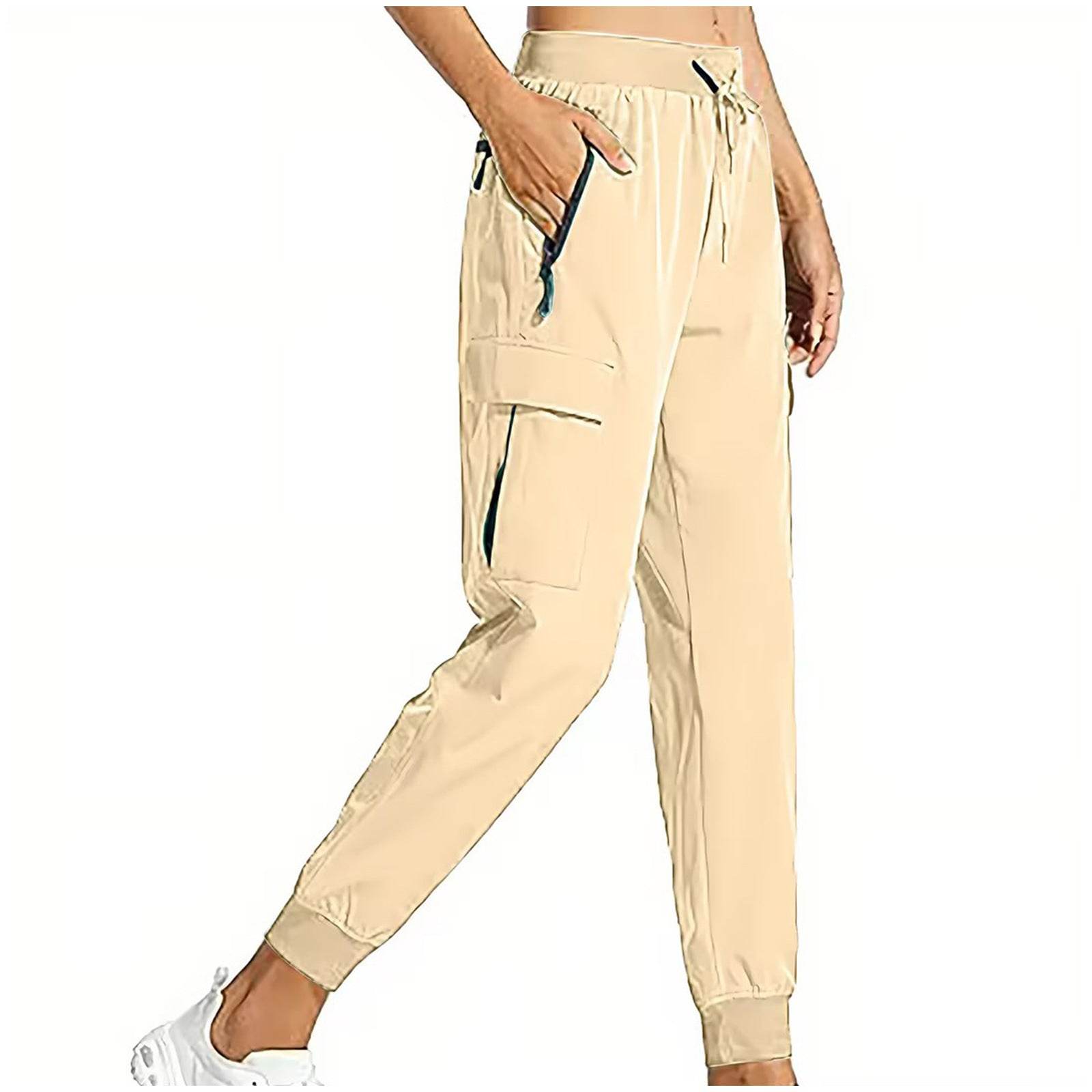 Women's Workwear Jogger Pants Nylon Quick-drying Climbing Pants Sports Fitness Outdoor Casual - MYLUXURY LANE ENTERPRISE