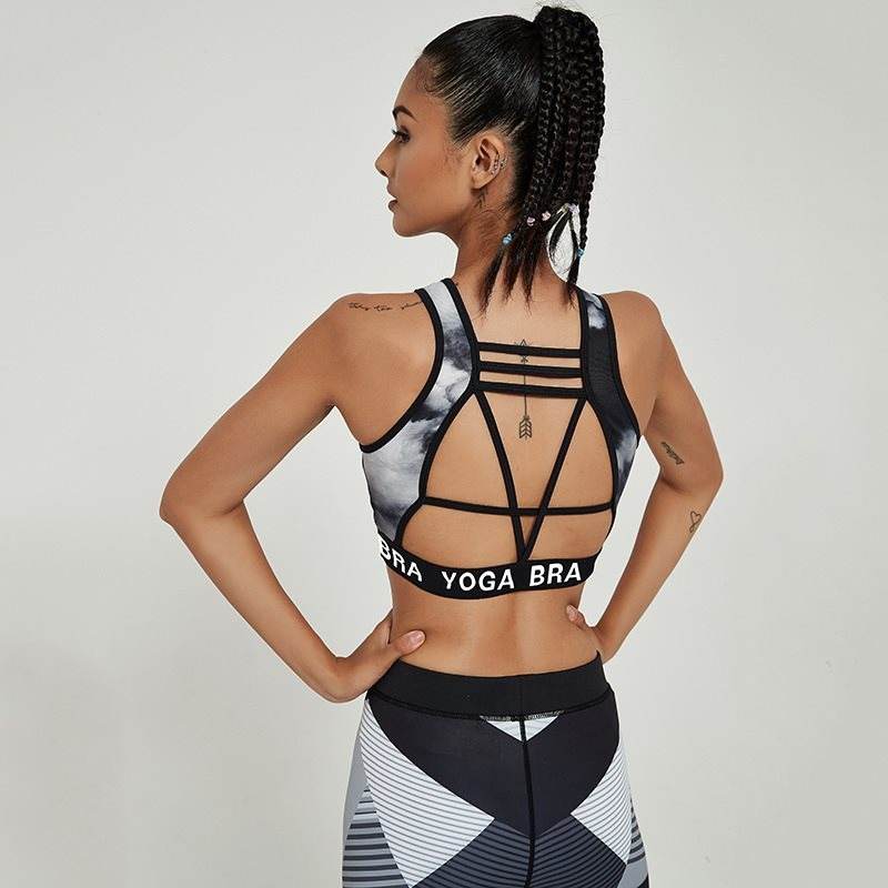 High strength, breathing, quick dry printed yoga clothes - MYLUXURY LANE ENTERPRISE
