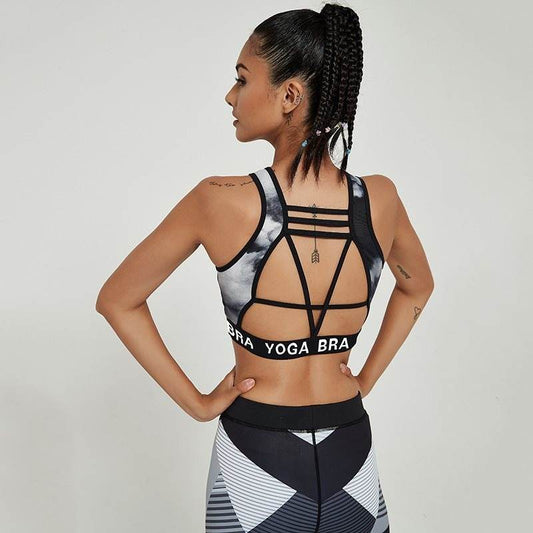 High strength, breathing, quick dry printed yoga clothes - MYLUXURY LANE ENTERPRISE