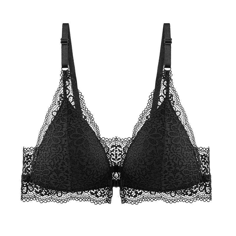 Flat small chest sexy thin no steel ring bra - MYLUXURY LANE ENTERPRISE