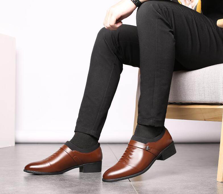 Fashion formal business men's leather shoes - MYLUXURY LANE ENTERPRISE