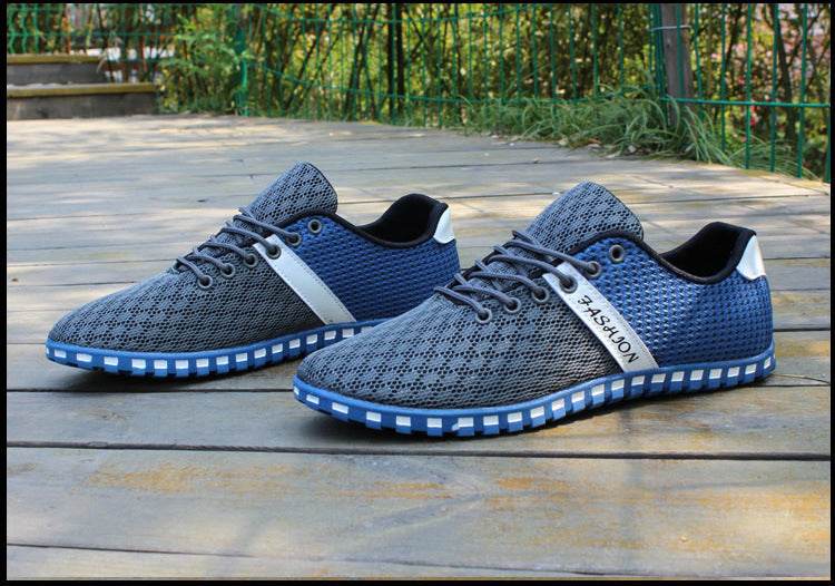 Men's Breathable Casual Shoes Mesh Sneakers - MYLUXURY LANE ENTERPRISE