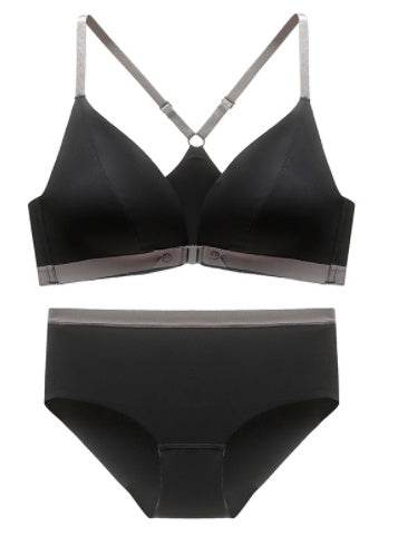Bra Without Steel Ring Push Up Seamless Underwear Ladies Suit - MYLUXURY LANE ENTERPRISE
