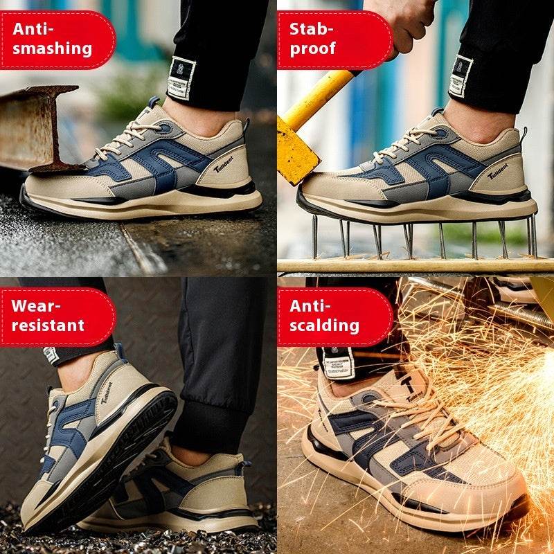 Summer Breathable Safety Shoes For Men - MYLUXURY LANE ENTERPRISE