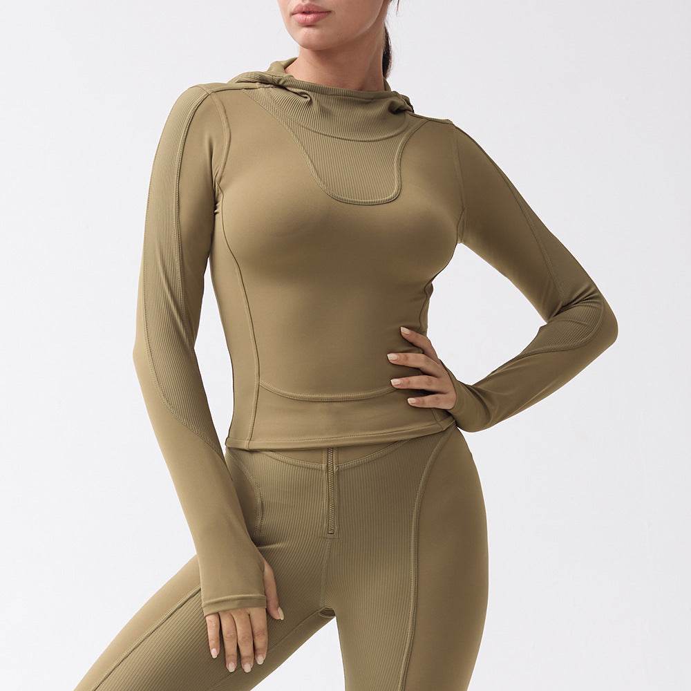 Women's Long-sleeved Pullover Outdoor Workout Clothes Sports Top - MYLUXURY LANE ENTERPRISE