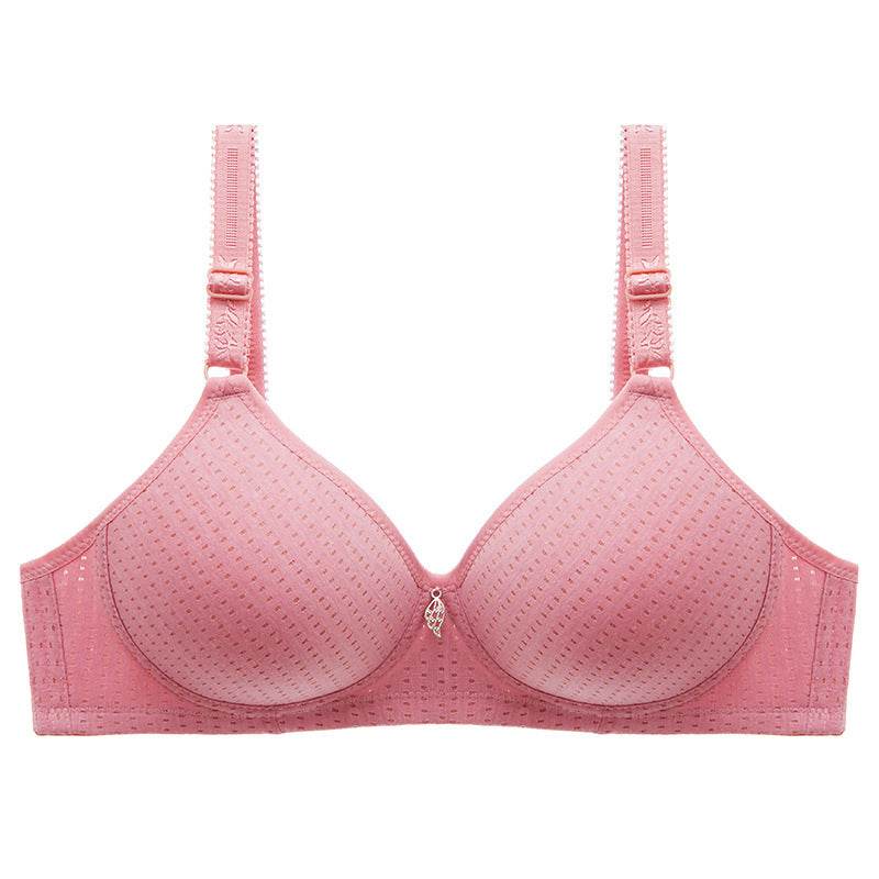 Natural Traditional Thin Mold Cup Green Women's Seamless Breathable Underwear Bra - MYLUXURY LANE ENTERPRISE