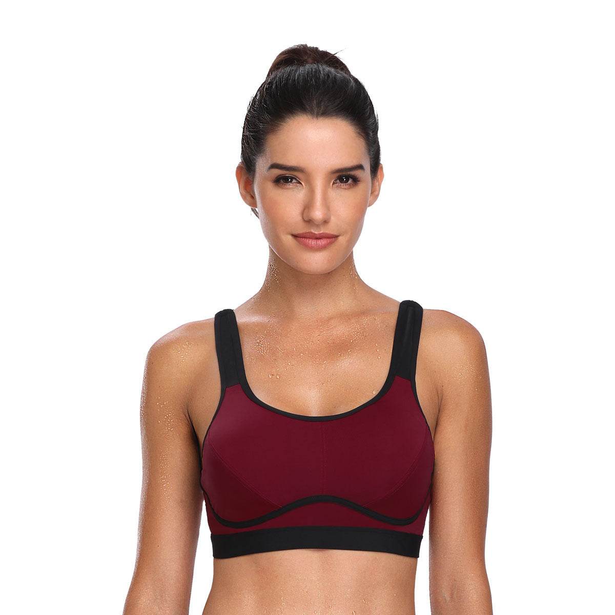 Gathering Shockproof Sports Bra Vest With Chest Pad - MYLUXURY LANE ENTERPRISE