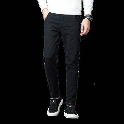 Fall Winter Men's Stretch Brushed Slim Fit Casual Trousers - MYLUXURY LANE ENTERPRISE