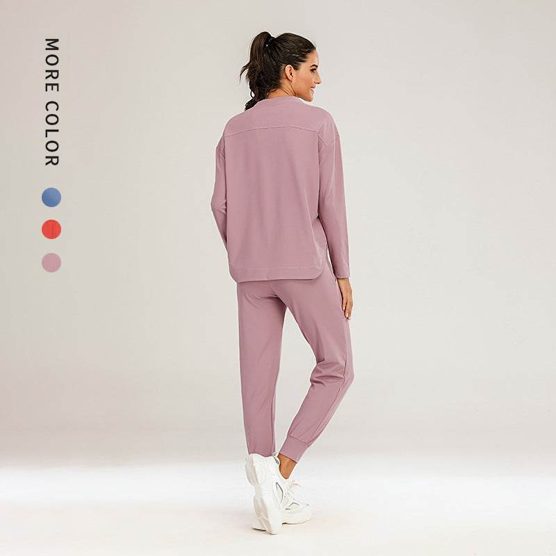 Women's Casual Fitness Wear Yoga Pants Suit - MYLUXURY LANE ENTERPRISE