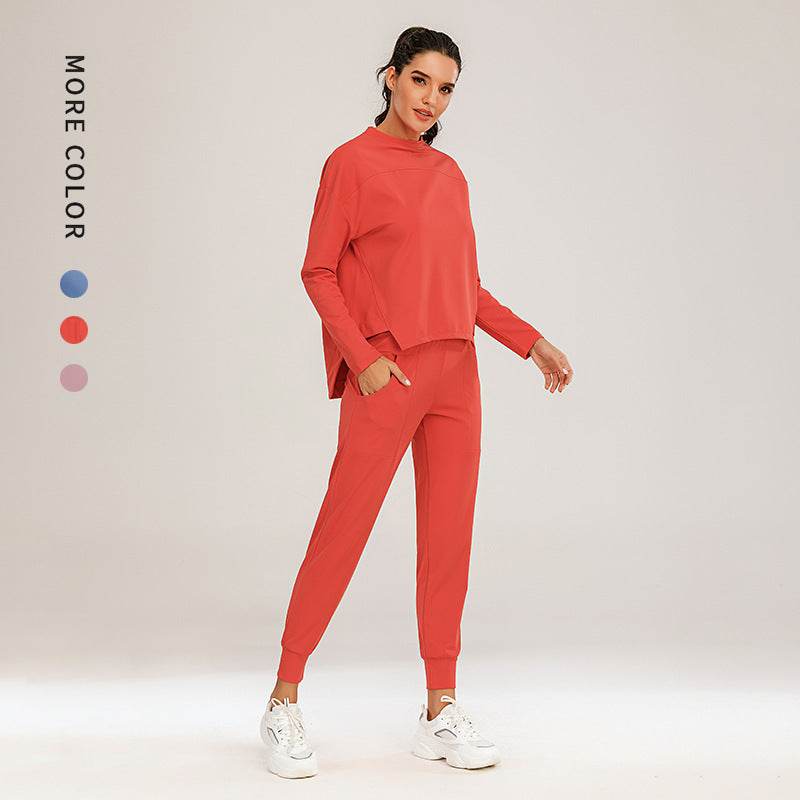 Women's Casual Fitness Wear Yoga Pants Suit - MYLUXURY LANE ENTERPRISE