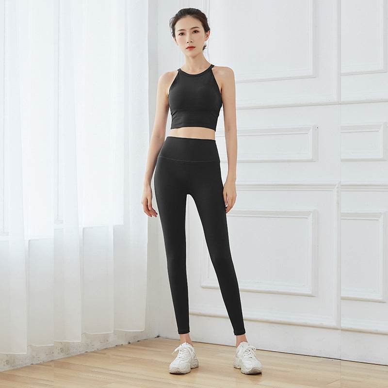 Embarrassing Line Yoga Wear Women's Suit Nude Double-Sided Fabric - MYLUXURY LANE ENTERPRISE
