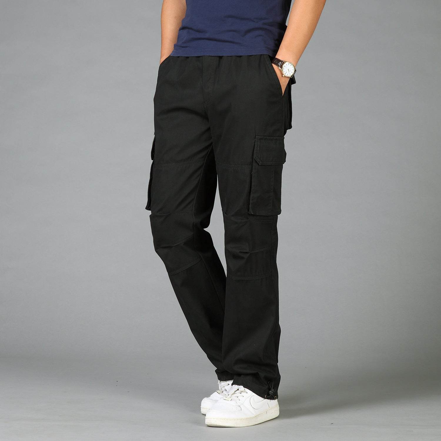 Fat plus XL casual pants fat men's pants - MYLUXURY LANE ENTERPRISE