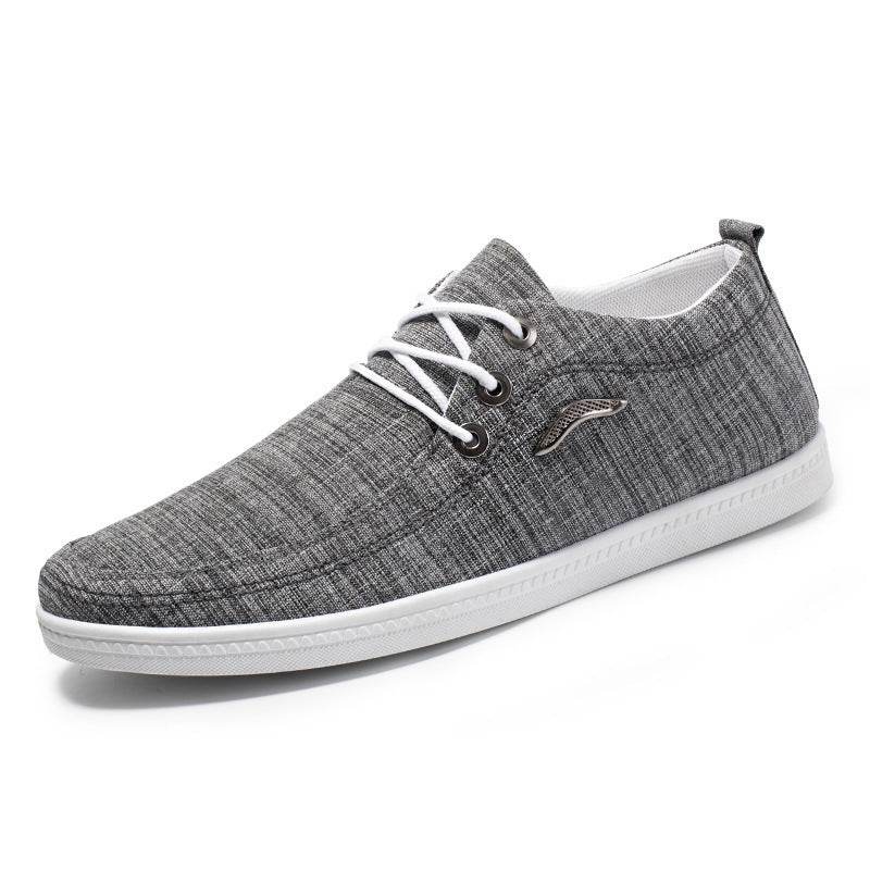 Men's Casual All-match Low-top Canvas Shoes - MYLUXURY LANE ENTERPRISE