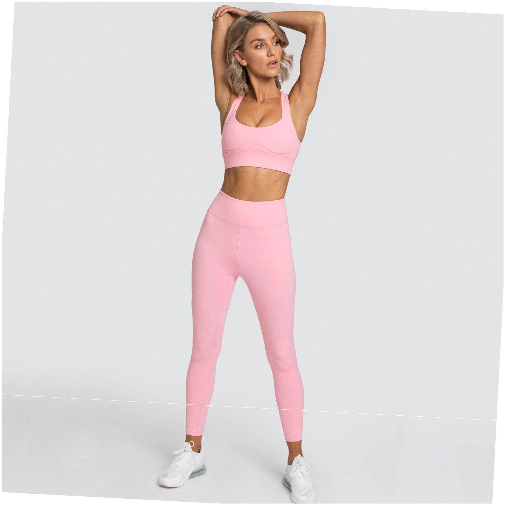 Pure Color Yoga Wear Sports Suit - MYLUXURY LANE ENTERPRISE