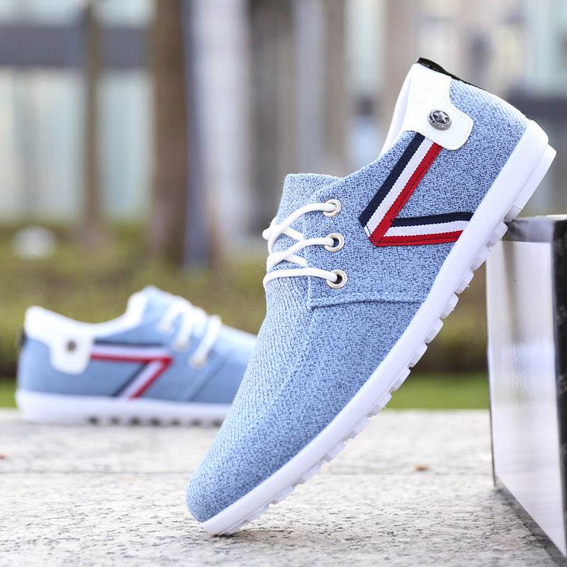 Men'S Soft-Soled Canvas Shoes, Sports And Leisure Cloth Shoes, Peas Shoes - MYLUXURY LANE ENTERPRISE