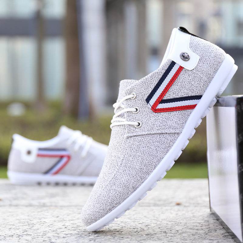 Men'S Soft-Soled Canvas Shoes, Sports And Leisure Cloth Shoes, Peas Shoes - MYLUXURY LANE ENTERPRISE