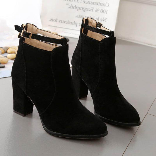 High-heeled Martin Boots For Women - MYLUXURY LANE ENTERPRISE