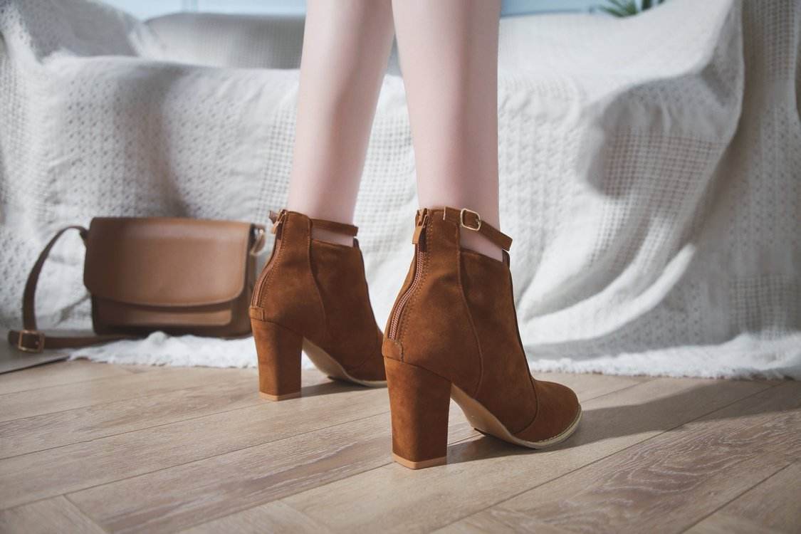 High-heeled Martin Boots For Women - MYLUXURY LANE ENTERPRISE