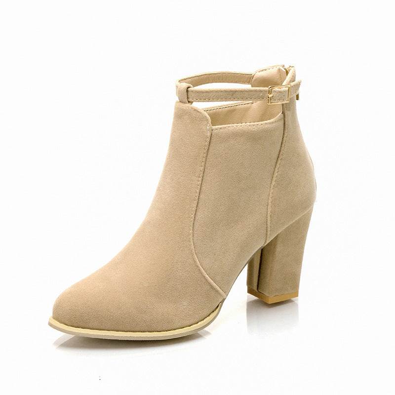 High-heeled Martin Boots For Women - MYLUXURY LANE ENTERPRISE