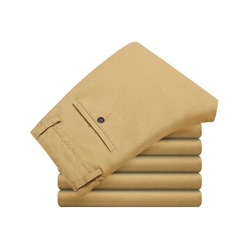 Men's Business Casual Pants Slim Stretch Breathable - MYLUXURY LANE ENTERPRISE